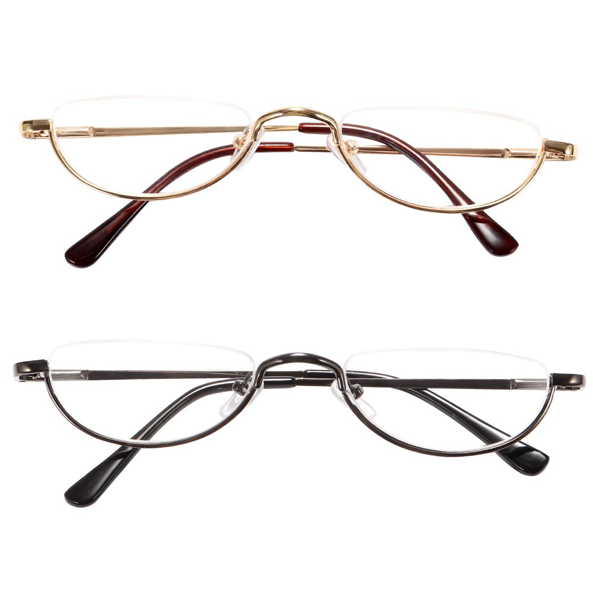 half frame reading glasses online