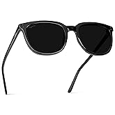 WearMe Pro Polarized Classic Retro Flat Square Unisex Sunglasses