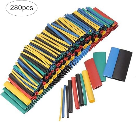 Hilai Tubo termorretráctil para cables eléctricos con caja 280 piezas: Amazon.es: Hogar