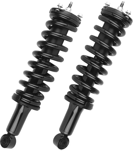 ASAPE 2PCS Front Complete Struts Assembly w/Coil Spring and 2PCS Rear Shock Absorber ASAPE 2PCS Front Complete Struts Assembly w/Coil Spring and 2PCS Rear Shock Absorber