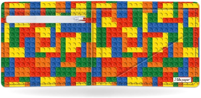 Wallet Plastic Brick LEHGU Design Pappwallet