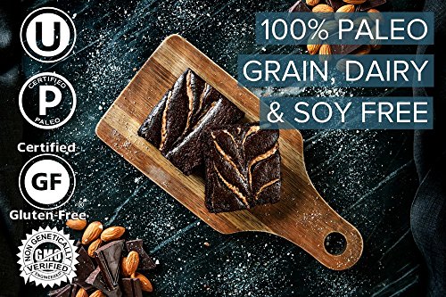 Base Culture Almond Butter Brownie | All Natural 100% Paleo, Gluten, Grain, Dairy, and Soy Free & No Added Sugar (6g Protein per Serving, 10 Count) - Thumbnail 2