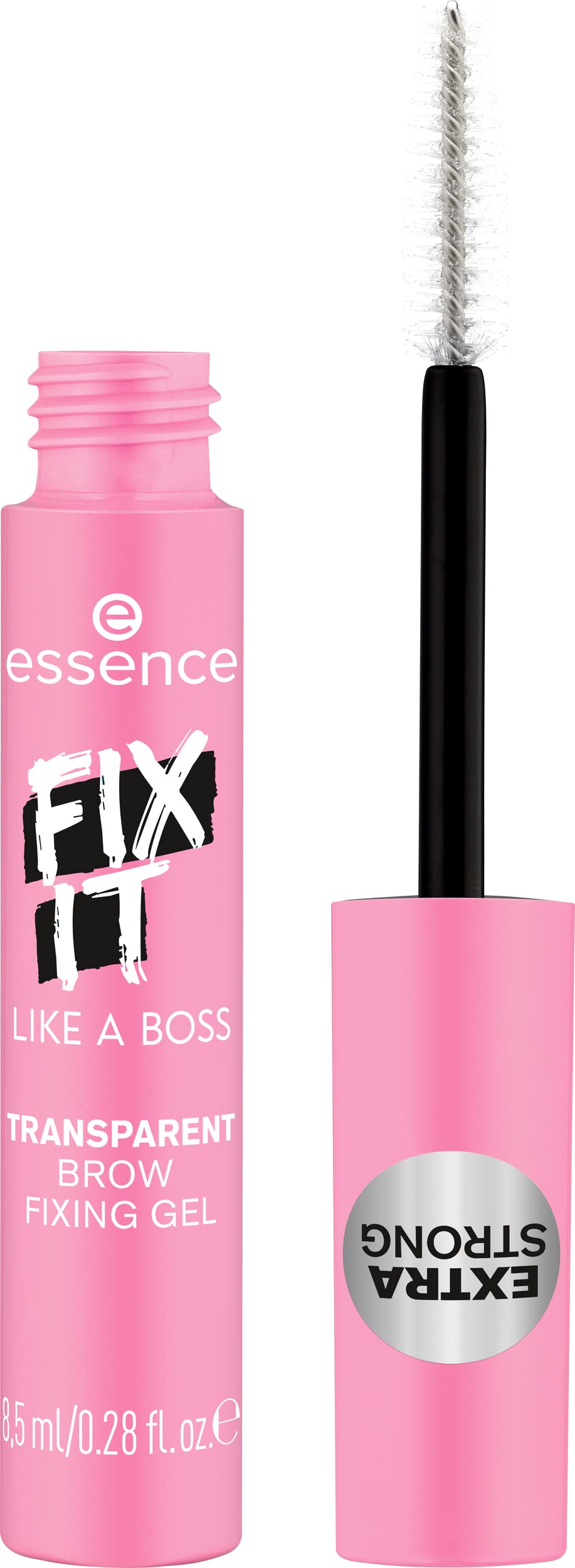 Essence Cosmetics FIX IT LIKE A BOSS TRANSPARENT BROW FIXING GEL, fixing, translucent (8,5ml)