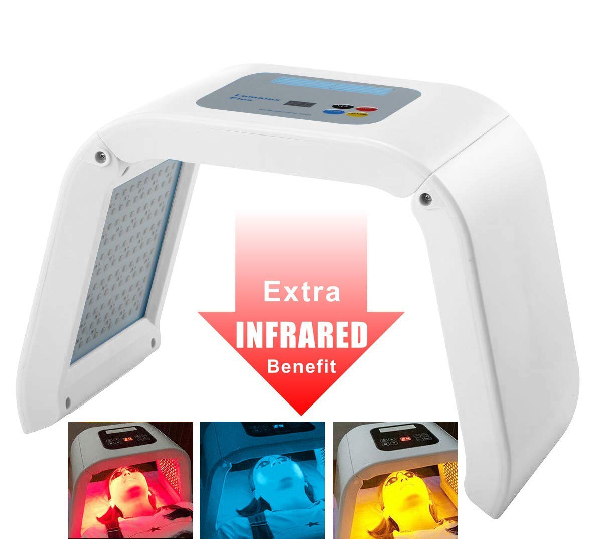 Amazing2015 PDT LED 3in 1 Photon Treatment Skin Facial Treatment Salon Spa Beauty Equipment Photon Treatment Machine LED Face skin care Light: Beauty