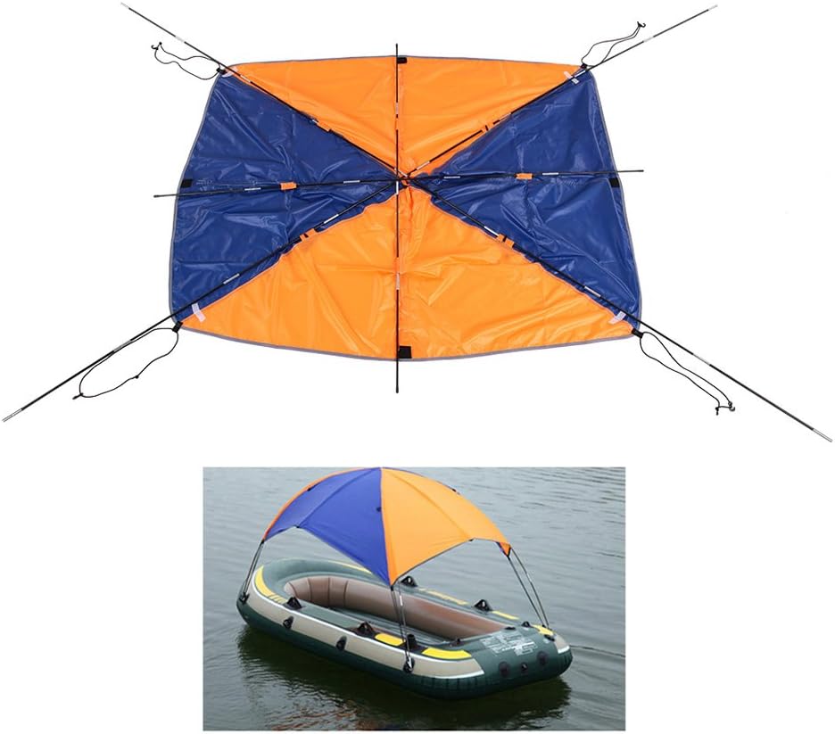 Lixada Kayak Boat Canoe Sun Shade Canopy for Single Person ...