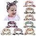 ALinmo 52Pcs Flower Hair Bow Clips and Hair Rubber Band Hair Ties Hair Accessories for Baby Girls Infants Toddler Kids
