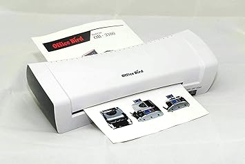 Office Bird A4 Lamination Laminating Machine Ideal For Photos Id I Card Hot Cold 9 Inch Laminator 1 Year Warranty Premium White Amazon In Office Products