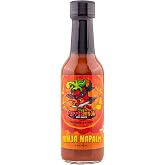 Ninja Napalm By The Pepper Ninja Hot Sauce, Mild Hot Sauce With Flavors Of Scorpion Peppers, Onion &amp; Lime Juice, Made With All Natural Ingredients, 5 fl oz Bottle (1-Pack)
