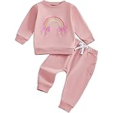 LIOMENGZI Toddler Baby Girl Fall Winter Clothes Outfits Funny Letter 6 12 18 24 Months 2T 3T Girl Fall Sweatshirt Pant Set