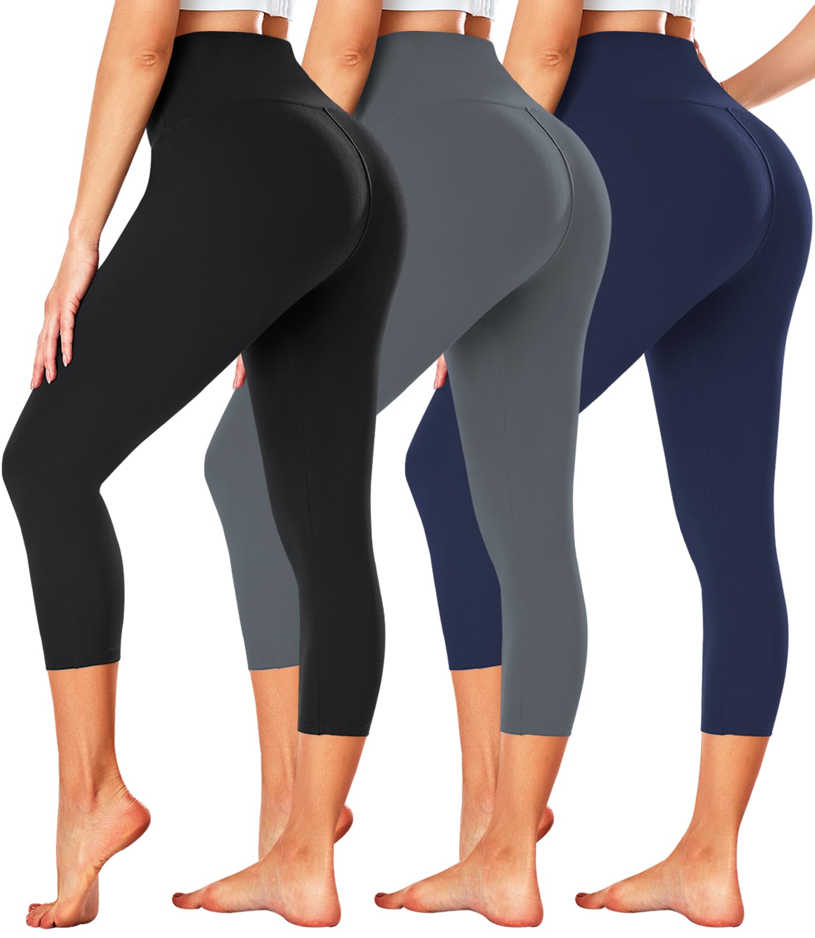 Yutdeng Leggings Invernali Donna Leggings Termici Felpati Leggings Vita Alta Donna in Pile Caldo Leggings Sportivi Donna Lunghi Pantaloni Yoga Leggings Ghette Donna Leggings Donna Fitness,Grigio,S