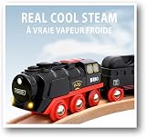 BRIO World 33884 Battery Powered Steam Locomotive Toy Train Engine with Water view 5
