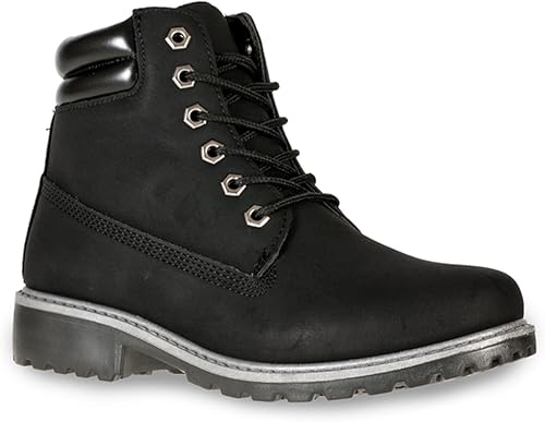 womens black lace up hiking boots