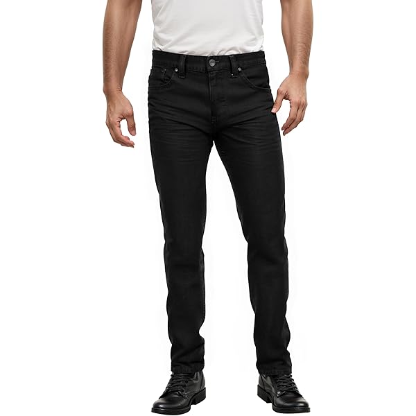 Vaqueros Wrangler De Corte Recto, Estilo Retro, Ajustados, Para Hombre Tallas Grandes Y Altas Color Negro 34 Ancho X 38 Largo~p123441052