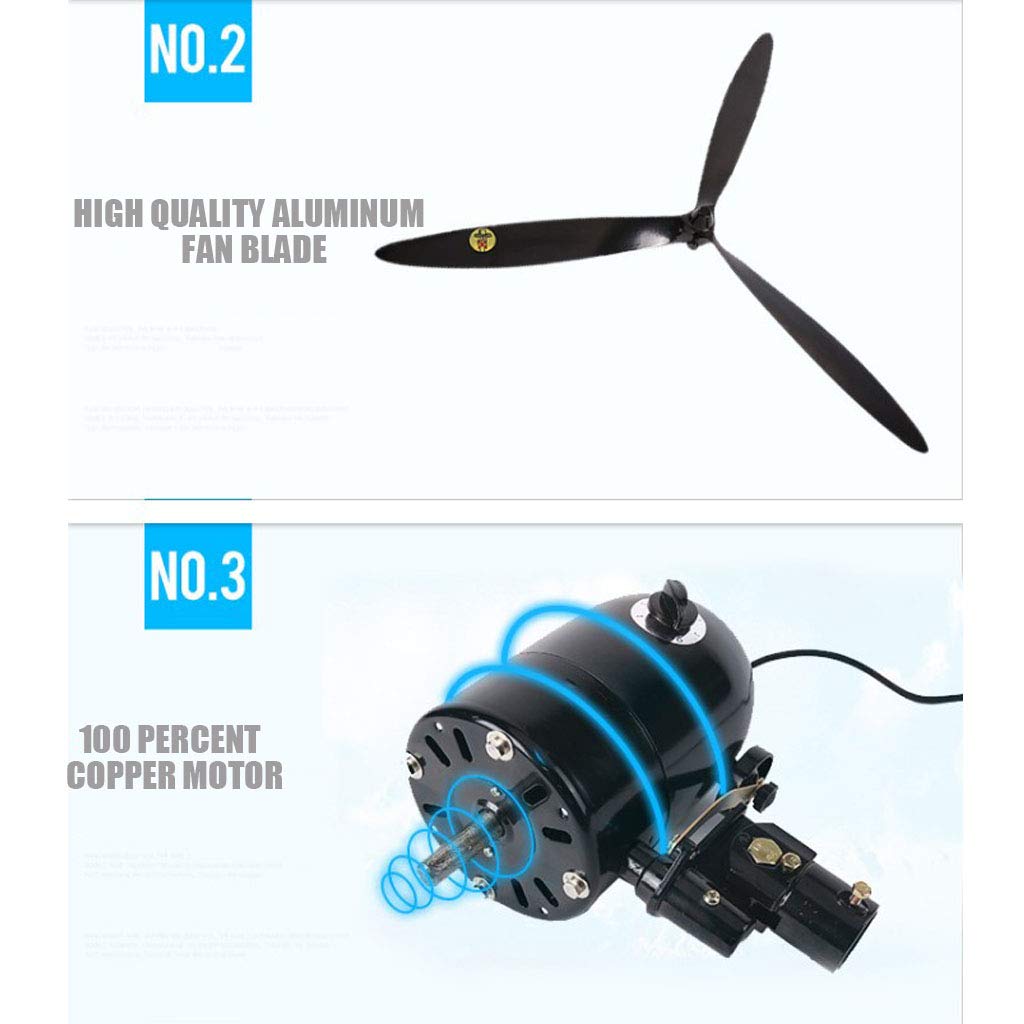 WallMounted Pedestal Fans Oscillating Misting Fan with 15 L Water Tank