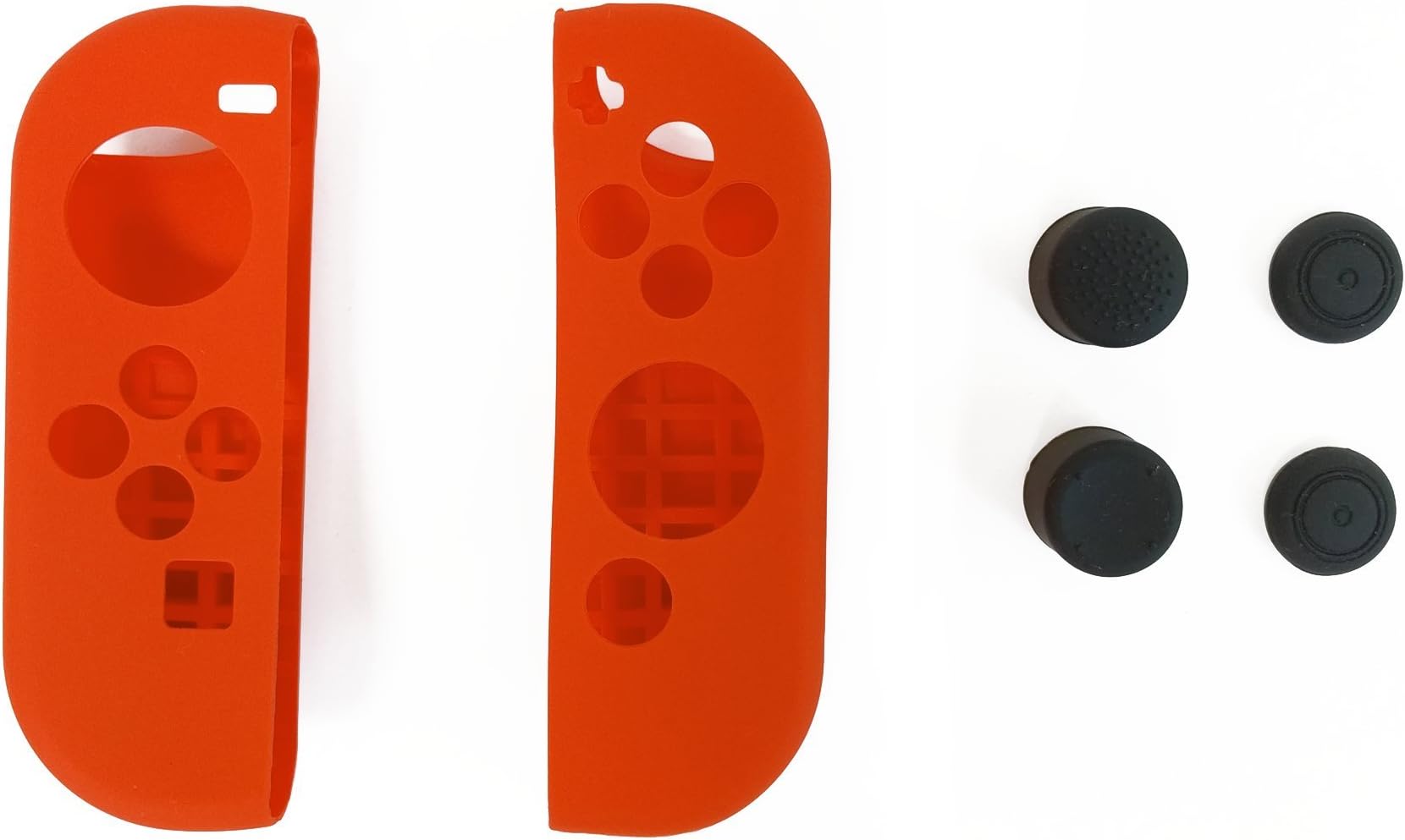 Indigo 7 - “Super Red Plumber” Themed Nintendo Switch Joy-Con Deluxe Controller Customization Protector Bundle Kit