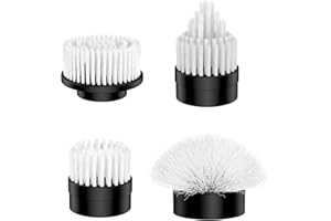 Dovety Electric Spin Scrubber Accessories, 4 Brush Heads, Suitable for Dovety Cleaning Brush