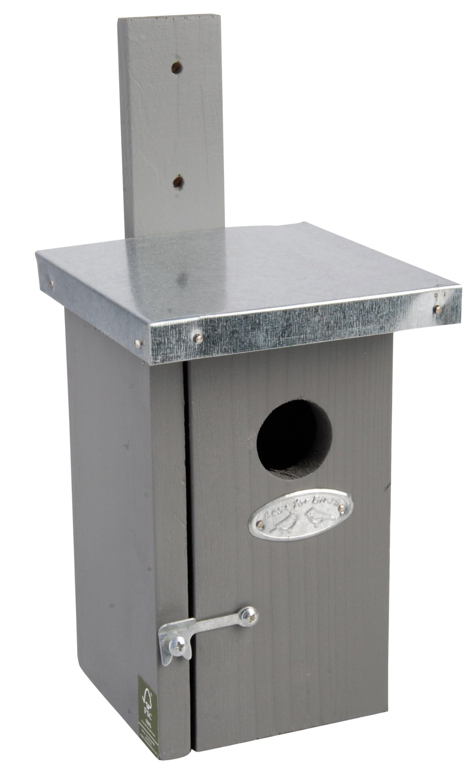Esschert design NK38G Wren Nesting Box - Grey