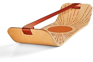 GIBBON SlackBoard - GiBoard Balance Board Kids & Adults - Slackline Balance Trainer - Slack Board Core Workout Equipment Home