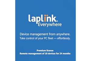 LAPLINK SOFTWARE, INC. Laplink Everywhere - Premium license - Remote management of 10 devices for 24 Months [PC Online Code]