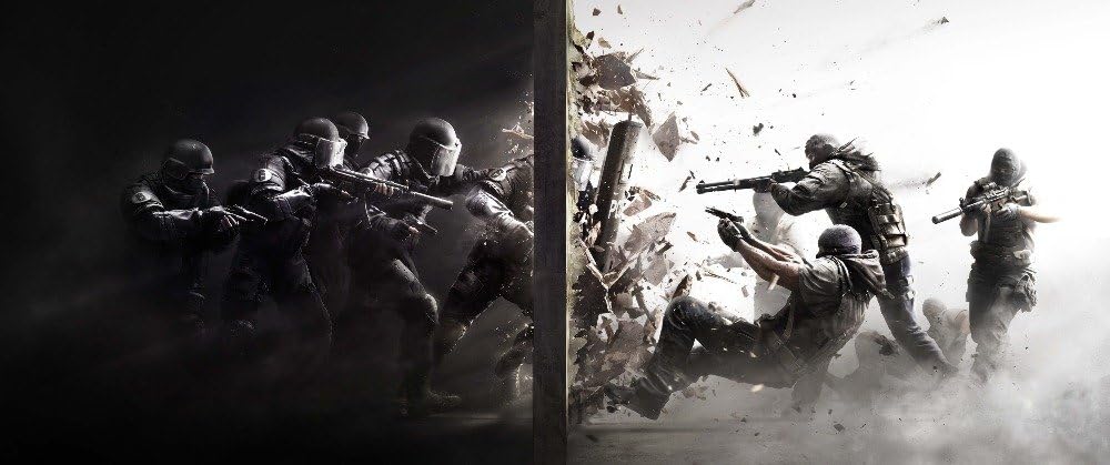 Mary-S Rainbow Six Siege Posters Video Games Wallpaper Home Accessories Decorative Painting Silk Printing Process YX135