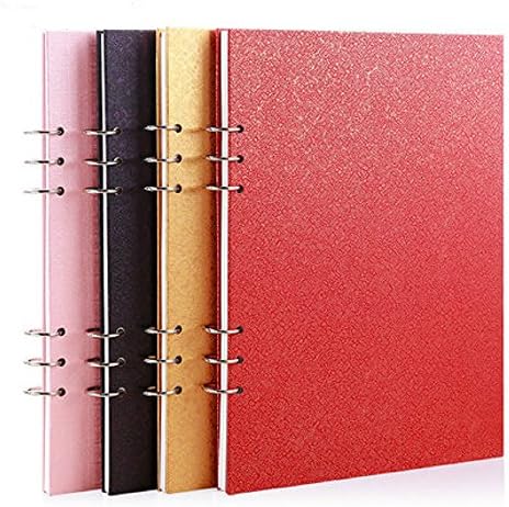 Sketch Book, Spiral Sketch Pad Drawing Paper 8" x 12"(12 colored pencils as gift)