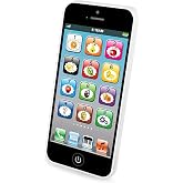 Toy Learning Play Cell Phone with 8 Functions and Dazzling Lights Interactive Toy for Toddler Baby Kids Boys Girls