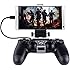 SUNKY PS4 Slim Pro Controller Android Phone Clip, 180 Degree Gaming Holder Mount Stand Bracket for Playstation 4 Slim Pro Dualshock Console - 6 inch Samsung Galaxy S8 Plus S7 S6 Edge Plus Note 8 5
