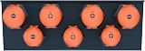 PRESCH Wall Mounted Screwdriver Holder Rack Organizer for 7 Tools PVC Black view 5