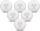 PRO-SPIN Ping Pong Balls 3-Star Premium White ABS Tournament Quality view 2