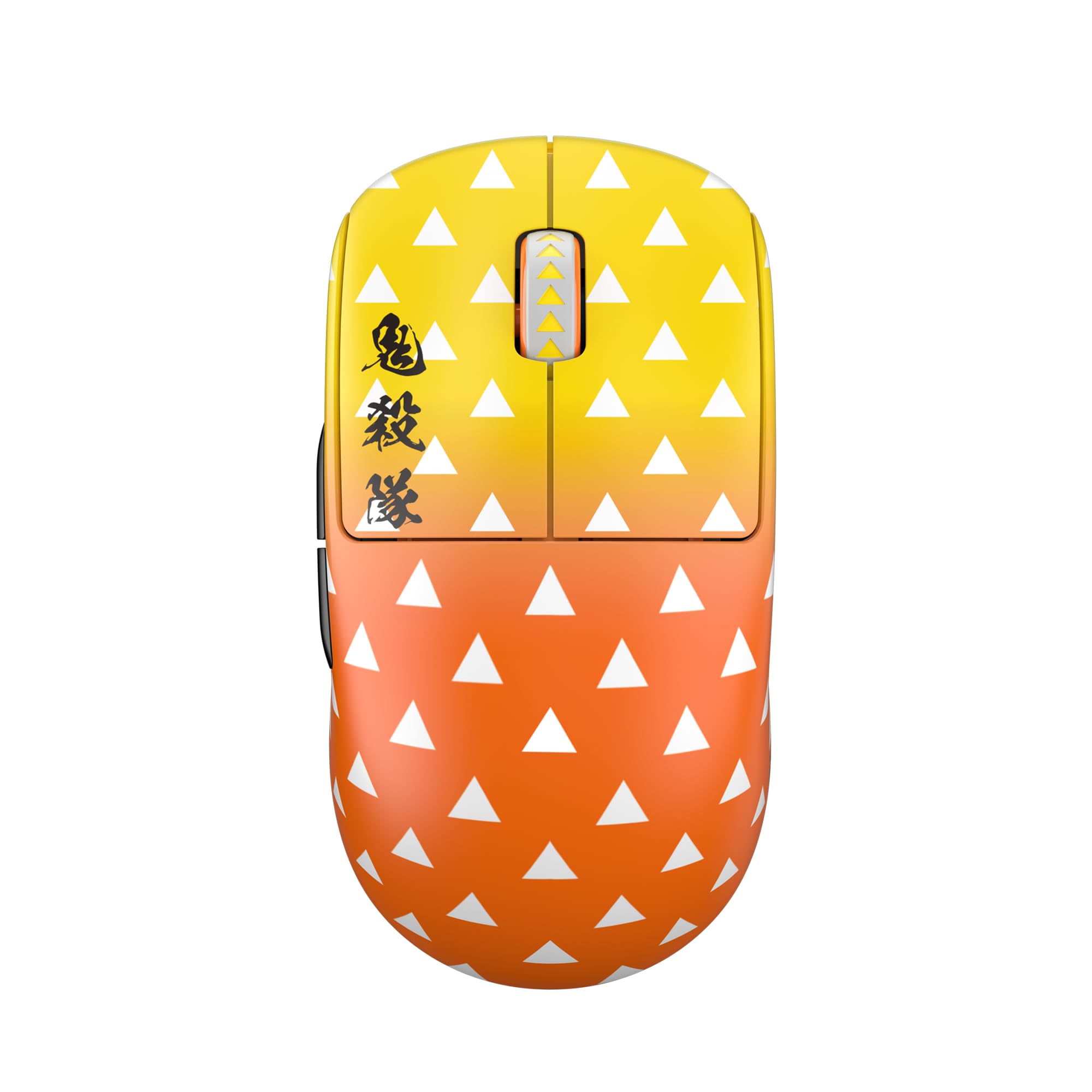 Pulsar Gaming Gears [Pulsar x Demon Slayer X2V2 Mini Wireless Gaming Mouse, Ultra Lightweight Mouse, Symmetrical PC Mac Computer Mice, Optical Switch, 26000 DPI,AGATSUMA ZENITSU (Superglide Included)
