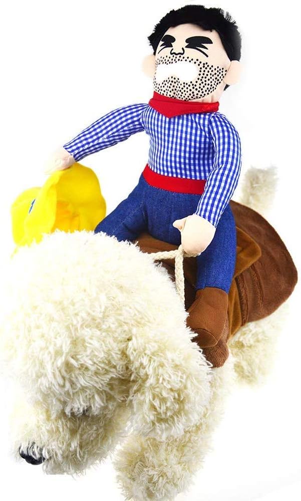 1PC Small Pet Costumes Dog Costumes Christmas Cowboy Dog Clothes - Image 3
