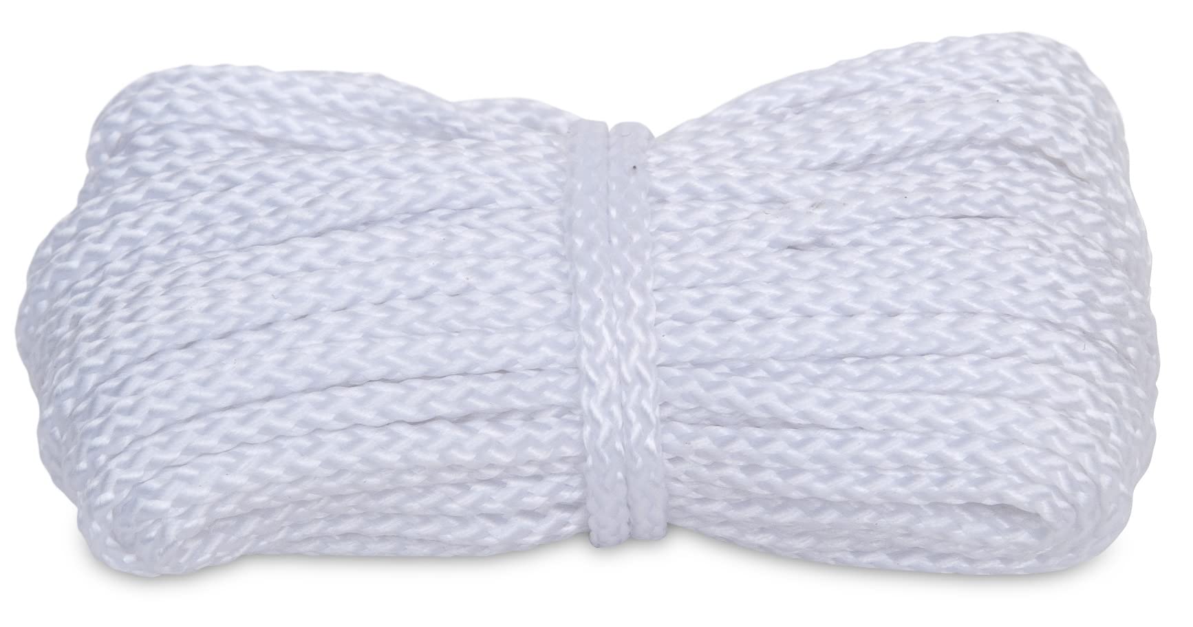 Windhager 10709 Mounting Cord for Sun Sail, Polypropylene Rope, Plastic Rope, Universal Rope, All-Purpose Rope, Knit, 10 m x 4 mm, White