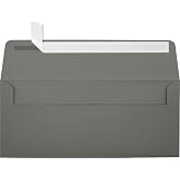 thumbnail image 2 of LUXPaper A10 Invitation Envelopes - 6x9.5 Inch Black Linen Peel & Press Self-Seal, 80lb Text Weight, 50 Count 2 of 10