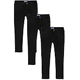 The Children's Place Girls Ponte Knit Pull on Jeggings,multipacks