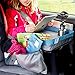 Lap Desk For Kids Travel Tray | Bonus Pencil Case | Toddler Carseat Activities Booster Seat Car Games Airplane Accessories Stroller Organizer Portable Snack Table | Doubles as Carrying Bag or Backpack