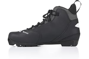 Fischer Men's XC Sport Adult Warm Lightweight Durable Comfortable Stable Non Slip Full Lace Skiing Sport Nordic Fitness Ski Boots