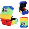 Gencokok Silicone Cover Case for Bitzee Disney Interactive Toy Digital Pet and Case, Protective Cover Skin Sleeve with Lanyard, Rainbow Bitzee Case Virtual Electronic Pets Accessories