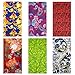 BMC 6pk Abstract Art Pattern Multifunctional Seamless Bandanna Scarf Wrap