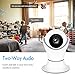 Wireless IP Camera 1080P, SHome Wifi Home Security Surveillance IP Camera Remote View for Elder/Pet/Office/Baby Monitor, Nanny Cam with PTZ Two Way Audio Motion Detection Night Vision