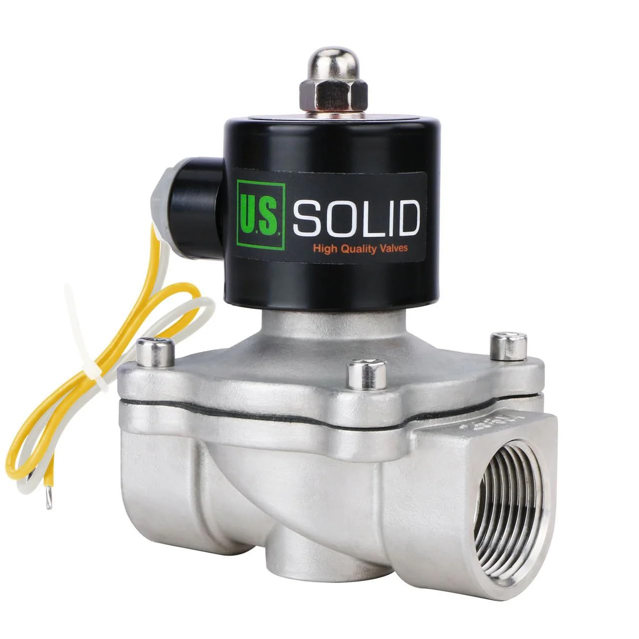 U.S. Solid 1 inch Stainless Steel Electric Solenoid
