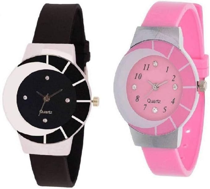 Combo of 2 New Stylish Attractive Combo Watch for-Women's & Girls