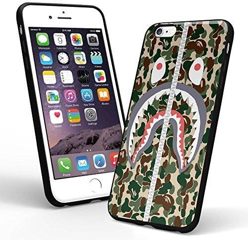Bape Shark Camo Army for Iphone Case and Samsung Case (iphone 6/6s black)