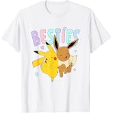 Pok&eacute;mon Besties Pikachu &amp; Eevee Lovely Group Shot T-Shirt