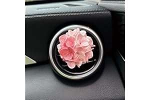 Cute Flower Car Diffuser - Flower-Shaped Essential Oil Diffuser for Car Vents, Home & Office (Oil Not Included) | Clip-on Air