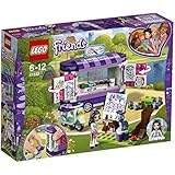LEGO Friends 41332 - Emmas rollender Kunstkiosk, Cooles Kinderspielzeug