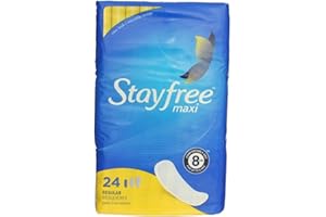 Stayfree Maxi Pads 24ct Regular