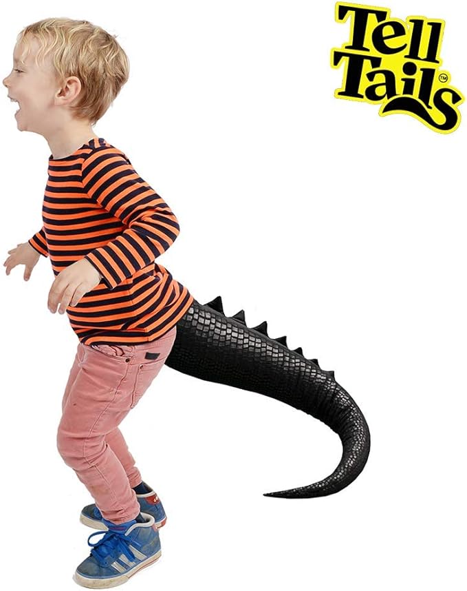 TellTails Wearable Dinosaur Tail Costume for Kids, Unisex, One Size