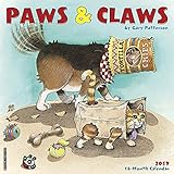 Gary Patterson's Paws n Claws 2019 Wall Calendar by 