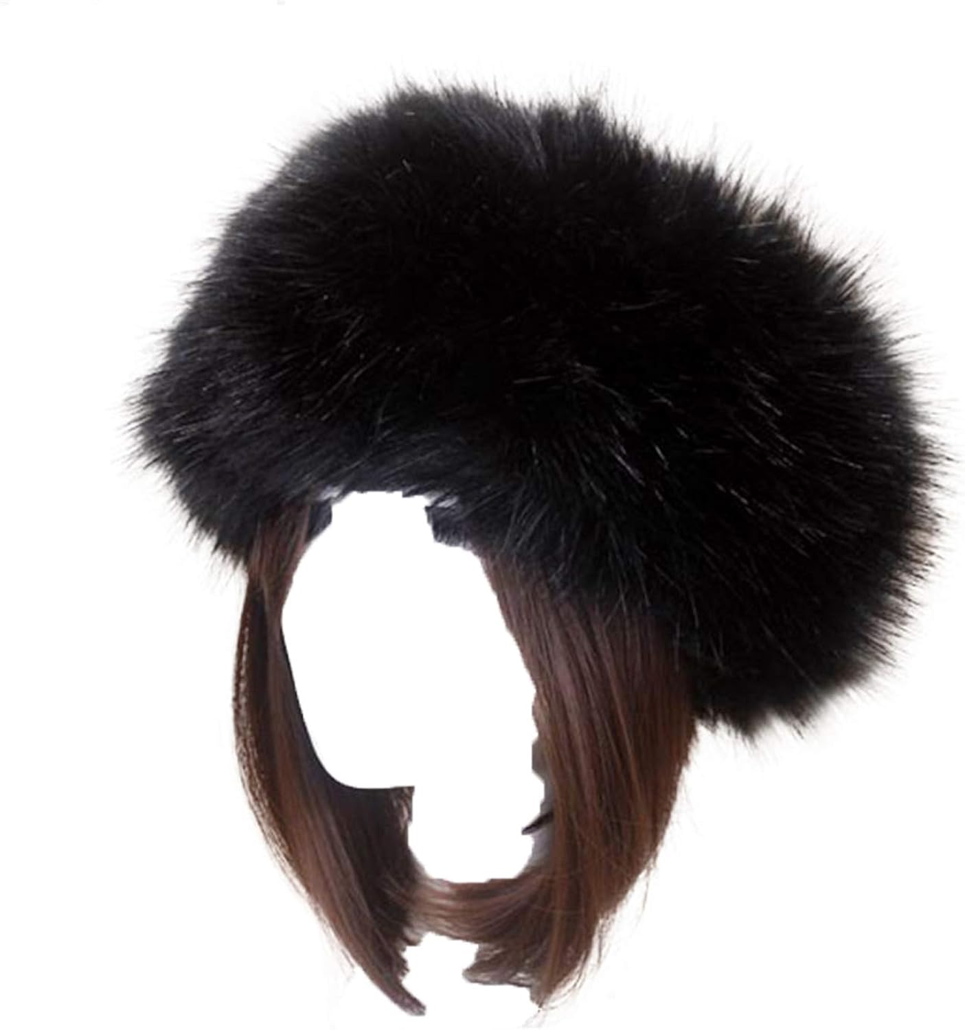 fur headband hat
