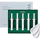 ClearDea Mucin Collagen Voluming Ampoule Moisturizer Face Cream (Dual Collagen + Mucin Care) – Deep Hydrating Facial Skin Care for Women, Glow Up Skincare Essentials - 0.14 Fl Oz x 5ea
